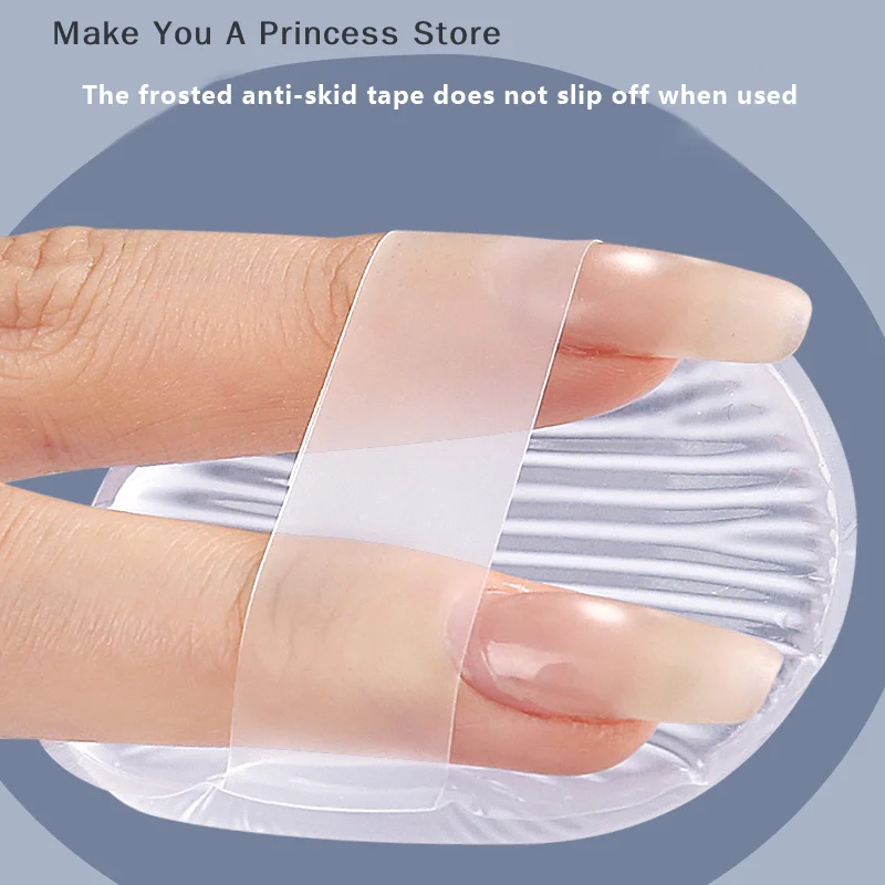 1 pçs transparente silicone gel pó puff esponja rosto esconder cosméticos puff acessórios para fundação bb creme sem pó