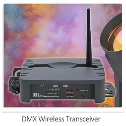 Professional Stage Equipment Aluminum Wireless DMX 512 Controller Receiver Transmitter For Disco DJ Party Moving Head Light