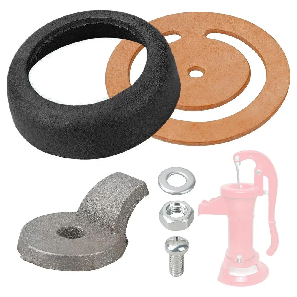 Pitcher Pump Repair Kit For Simmons 1160 And PM500 Pumps Hand Pump Accessories Lower Valve Leathers And Check Valve