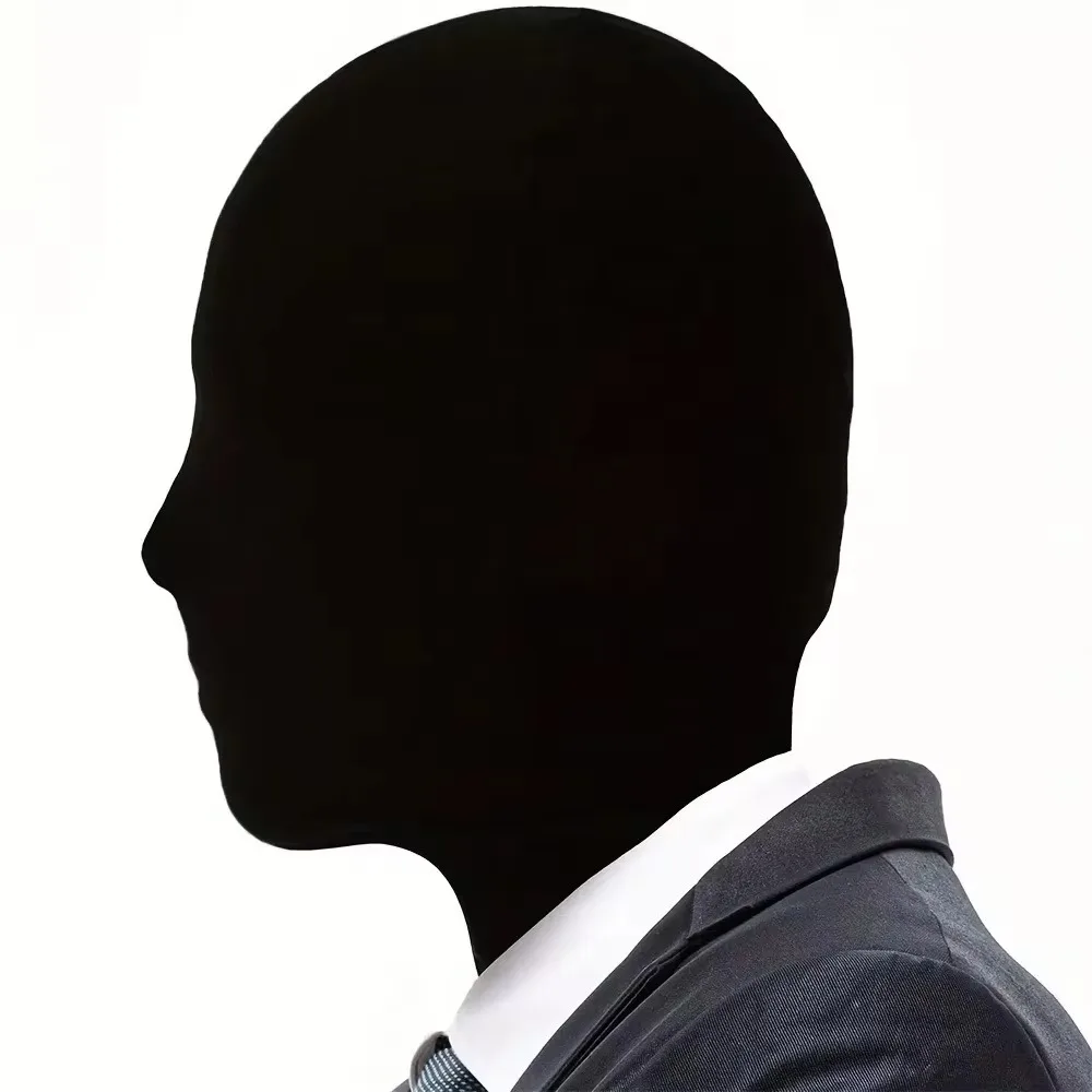 2 قطعة قناع أسود كامل تنفس الكبار الاطفال هود تأثيري الدعامة أزياء الهالوين شبح مهرجان الملحقات