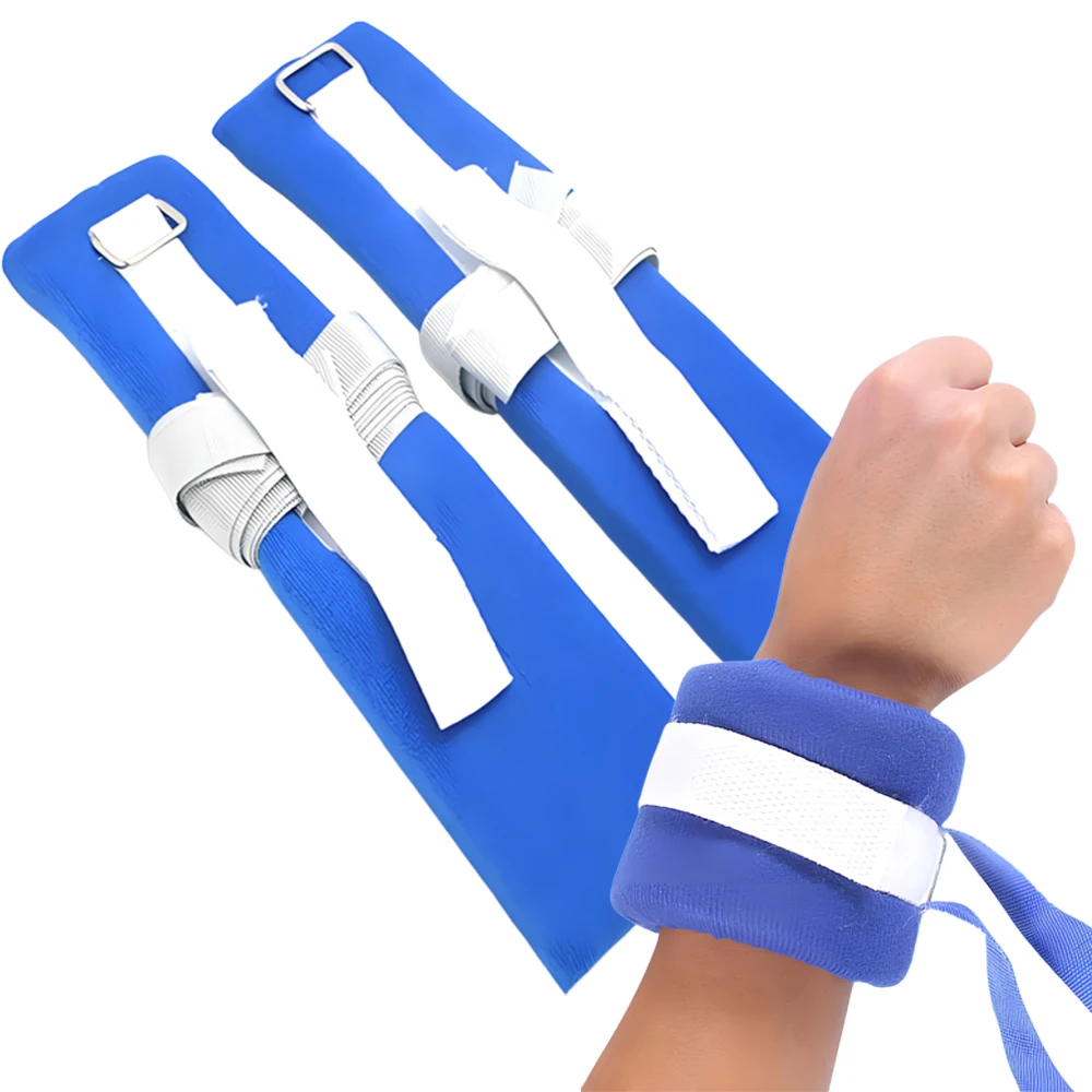 

Медицинский ремень для удержания конечностей для пациентов, рук и ног, регулируемый фиксированный ремень для конечностей для безопасного медицинского переплета