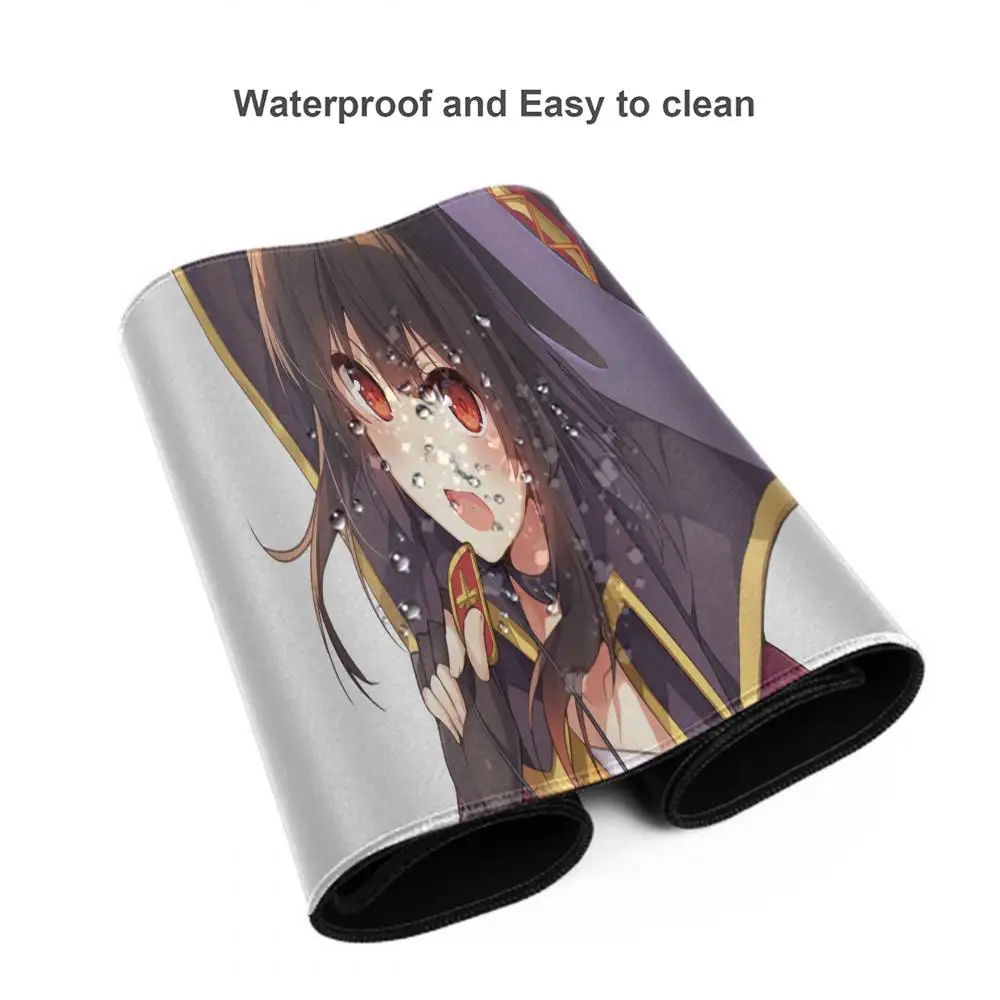 Konosuba Megumin1000x500 حار أنيمي القلقاس ساكاموتو أيام XXL كبير الألعاب ماوس الوسادة عدم الانزلاق مكتب لوحة المفاتيح الحصير حصيرة مكتبية لوحة الماوس #6