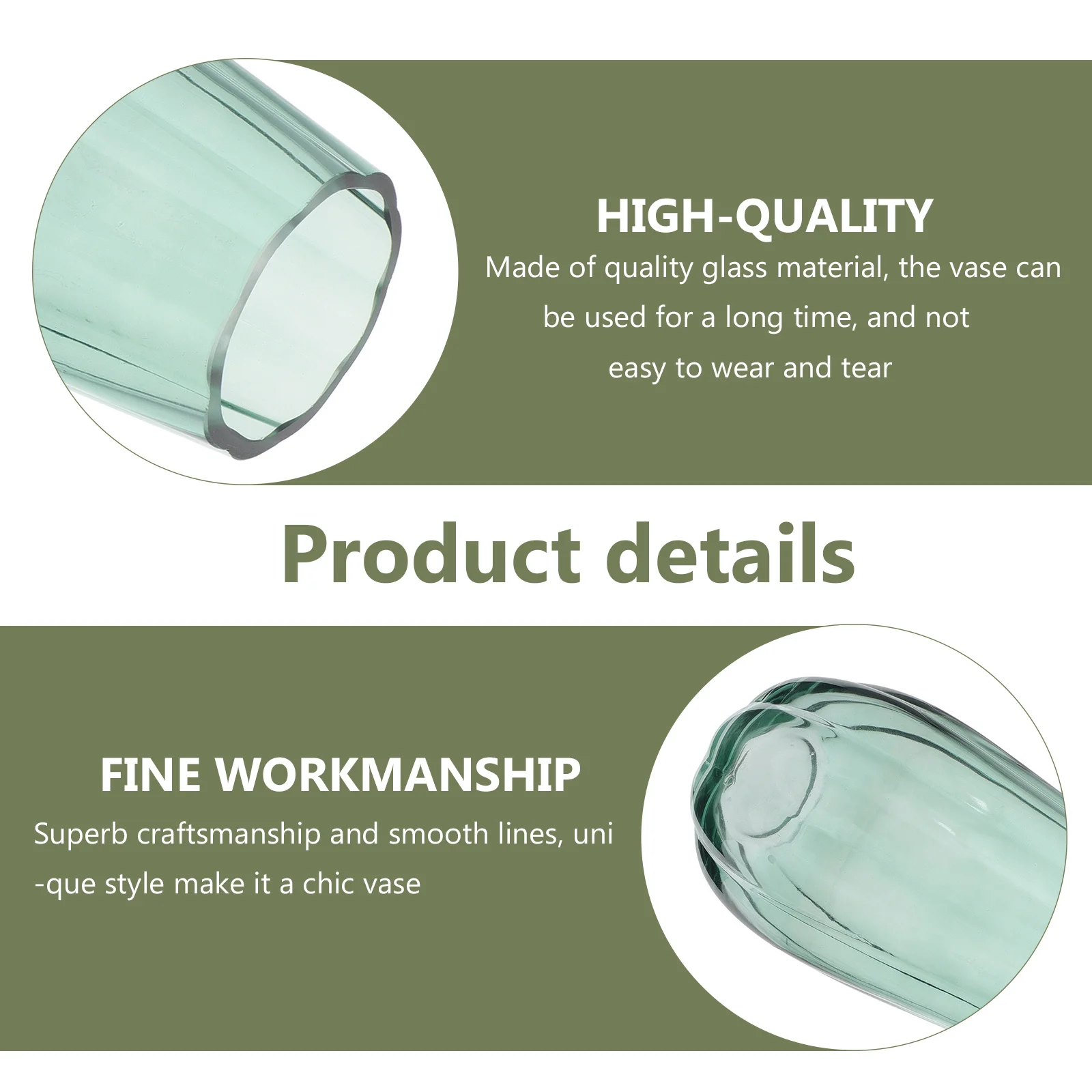 

Simple Style Creative Colored Glass Vase Flower Arrangement Container Home Decor Crafted Chic Modern Design Colored Glass Vase