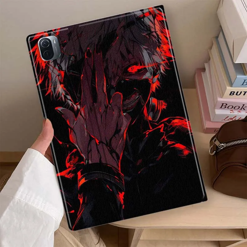 

Anime T-Tokyo Ghou For Xiaomi Redmi Mi Pad 8 7 6 5 4 2 SE K 12.4 11.2 12.1 11 8.8 Pro Max Ultra Inch Tablet Case