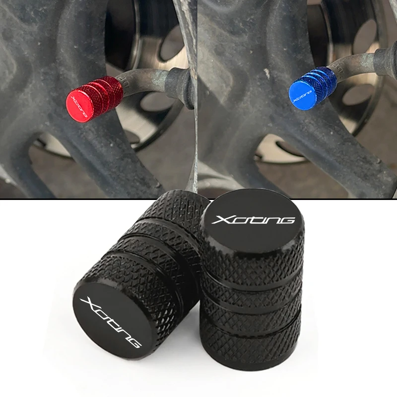 

Для KYMCO XCITING 250 300 400 500 аксессуары для мотоциклов с ЧПУ, детали для колес, крышка штока клапана, водонепроницаемая крышка Airdust