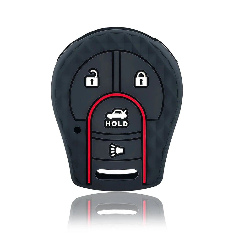 Remote 4 Buttons Car Key Silicone Case Cover Shell For Nissan Maxima Versa Altima Sentra Tiida Armada X-Trail
