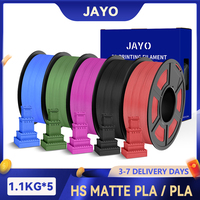 JAYO 3D High Speed Matte PLA / PLA Matte / PLA Printer Filament 1.75mm 3D Printer Filament 1.1KG/Roll Neatly Wound PLA for 3D