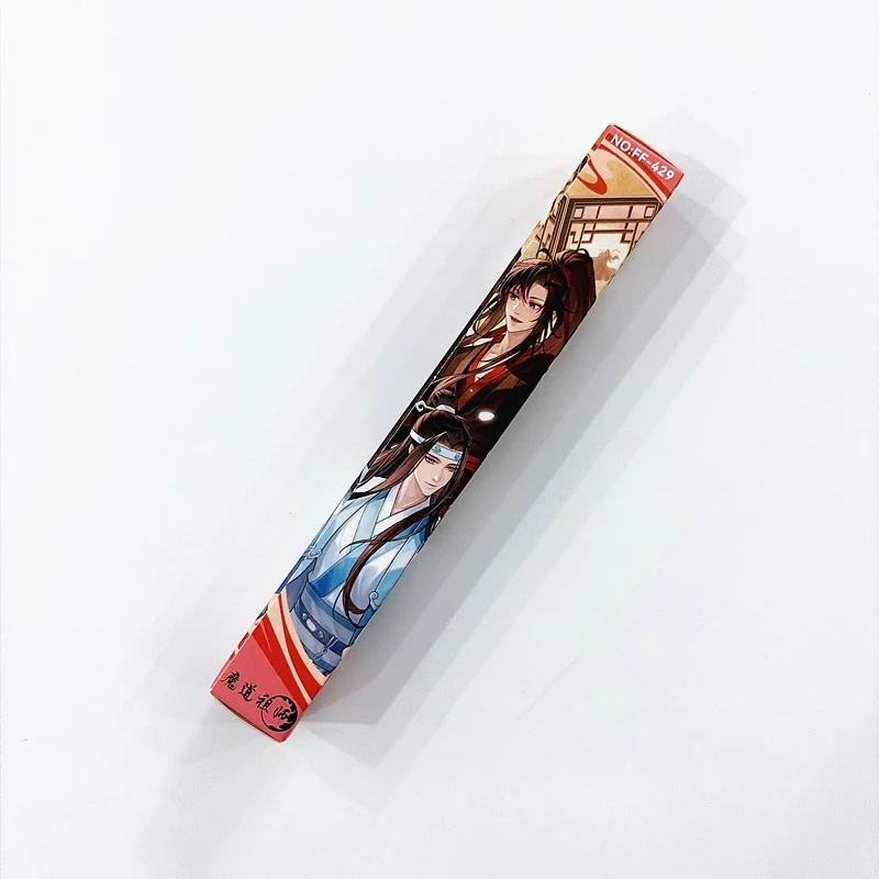 1 Stück chinesischer Manhwa Großmeister der dämonischen Kultivierung Gelstift Mo Dao Zu Shi We Wuxian, Lan Wangji Student Schwarzer Stift 0,5 mm – Detail 5