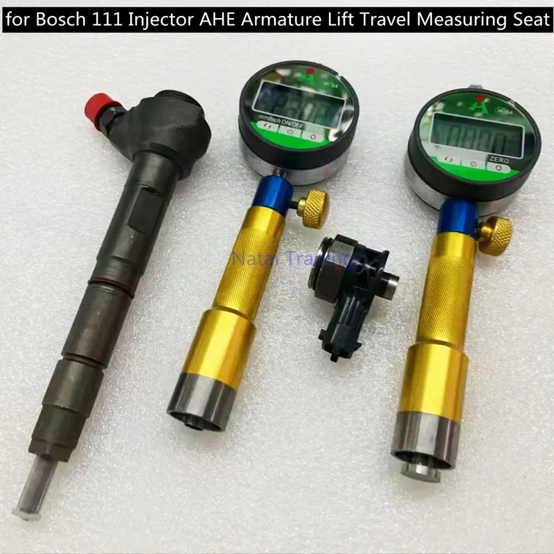 

2Pcs Seat for Bosch 111 Diesel Common Rail Injector AHE Armature Lift Travel Solenoid Valve Measuring Seat Repair Tool