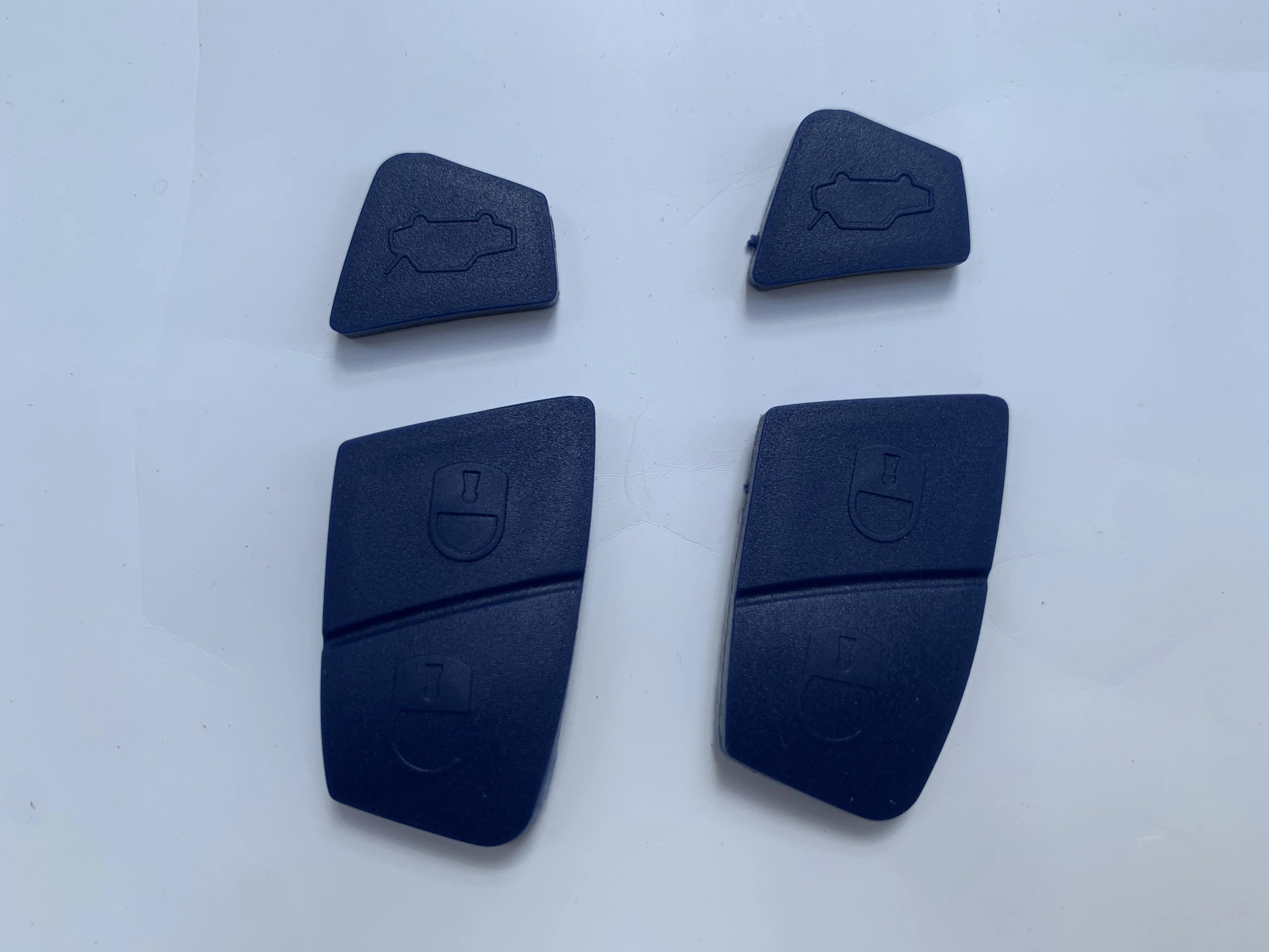 1Pc New Replacement Key Rubber Pad For Fiat Punto Panda Stilo 3 Buttons FOB Remote Case Flip Shell Car Accessories Auto Parts