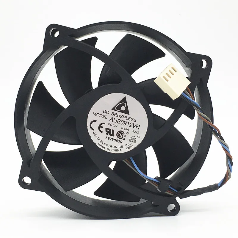 

Ltsf For Delta Electronics AUB0912VH DC 12V 0.60A 90x90x25mm 4-Wire Server Cooling Fan 9cm