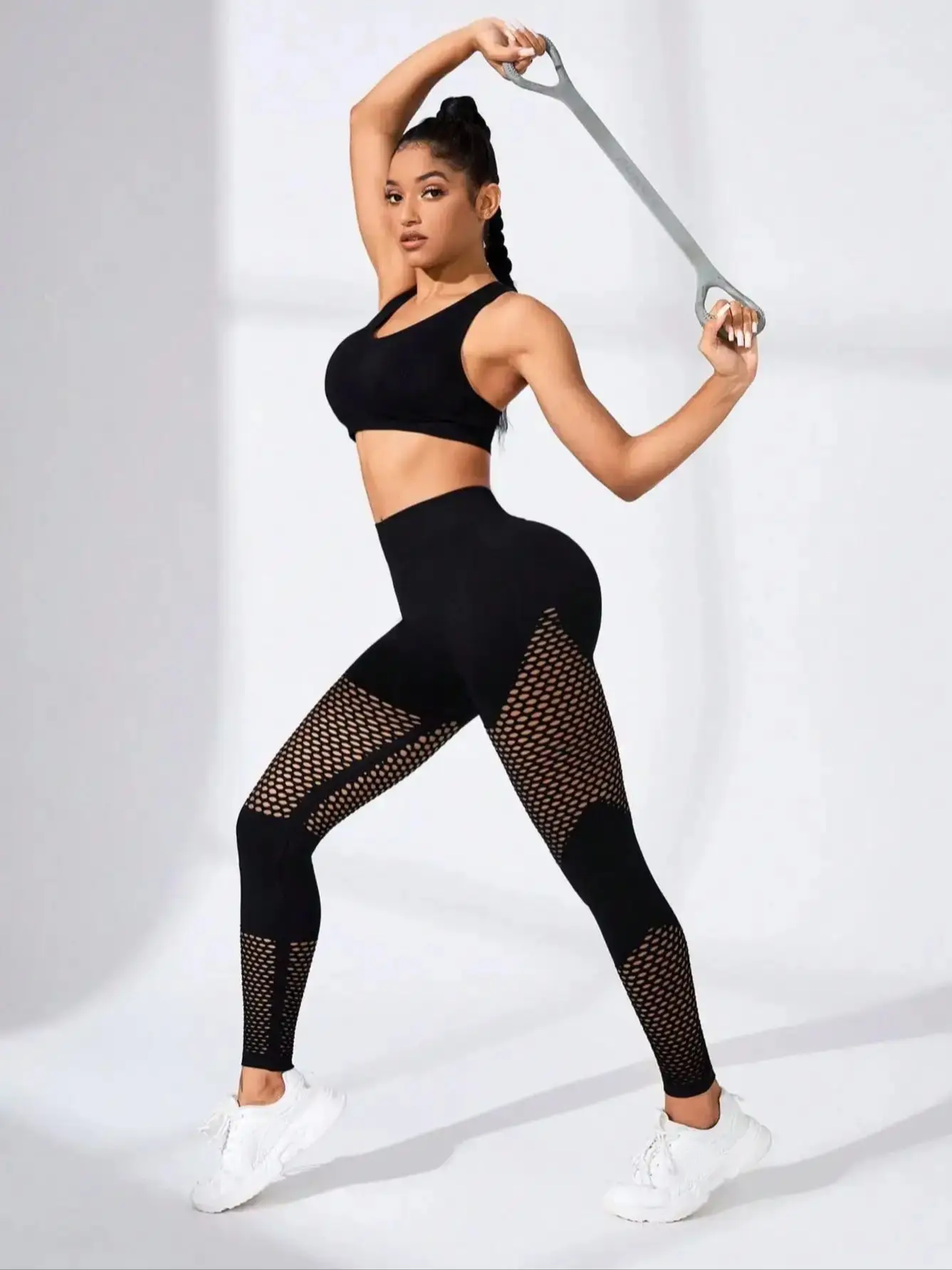 AliExpress NONE Women's Quick-Dry Yoga Fitness Clothing Outdoor Sports Long Pants for Running Cycling Summer Yoga Suit Active Wear