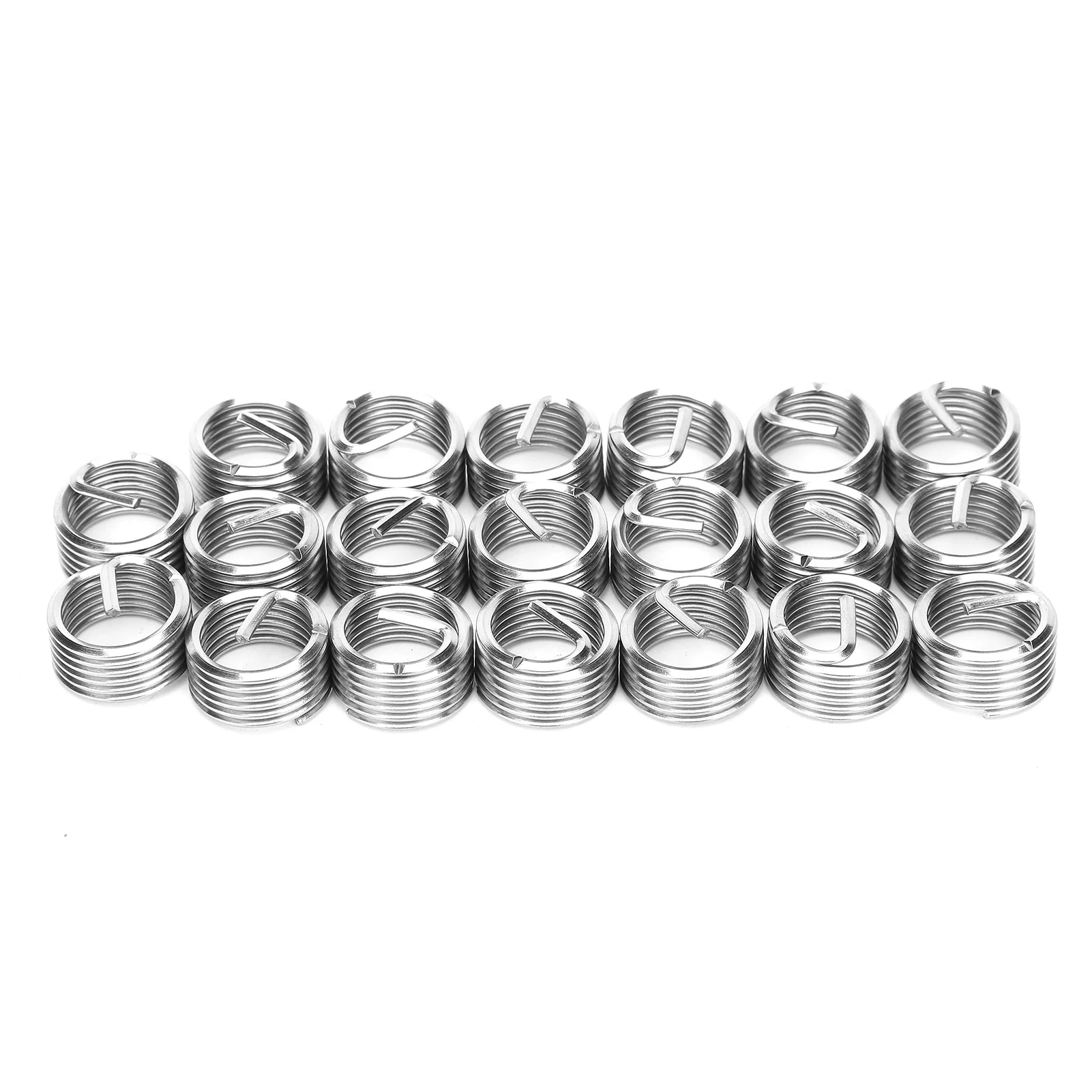 20Pcs Thread Repair Sleeve Bushing Screw Stainless Steel Wire Thread Insert Nut M12 x 1.5