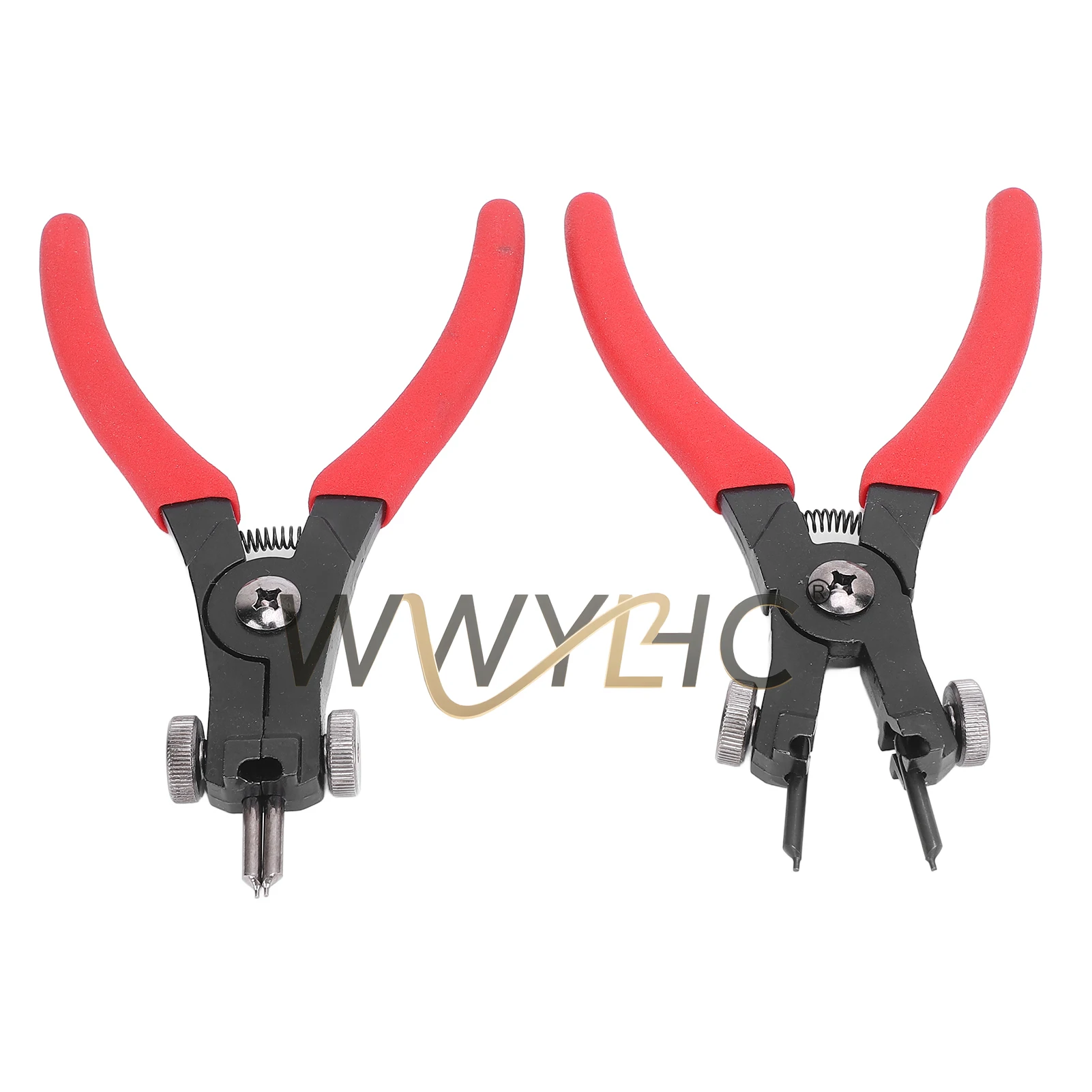 2Pcs Car Snap Ring Pliers Set Adjustable Internal External Snap Ring Pliers Hand Tools For Ring Removal Installation
