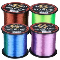 Sougayilang 500M Nylon Fishing Line 11-36.3LB Super Strong Monofilament Fishing Line Quick Water Cutting Carp Fishing Line Pesca