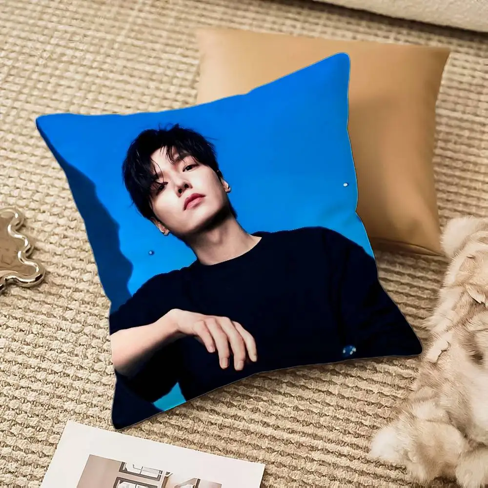 الكورية الساخنة الممثل L-Lee MinHo كيس وسادة مكافحة الغبار غير مرئية سستة أريكة سرير #3