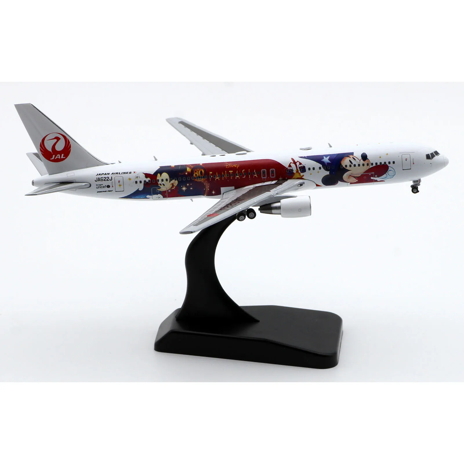 EW4763004 Liga Avião Colecionável Presente JC Asas 1:400 Japão Airlines JAL Boeing B767-300ER Diecast Aeronave Jet Modelo JA622J