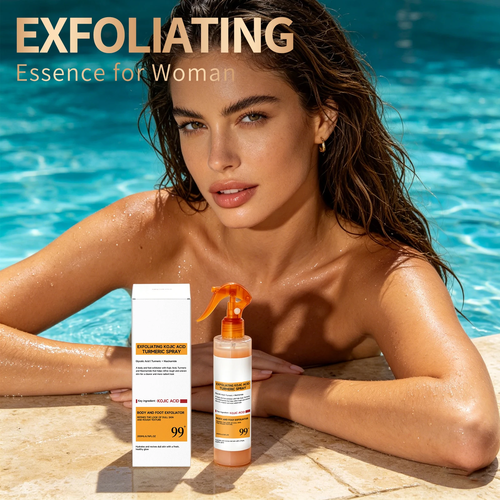 

Эссенция-пилинг с никотинамидом: увлажняющий корейский уход за кожей, удаление омертвевших клеток, осветляющая сыворотка для лица