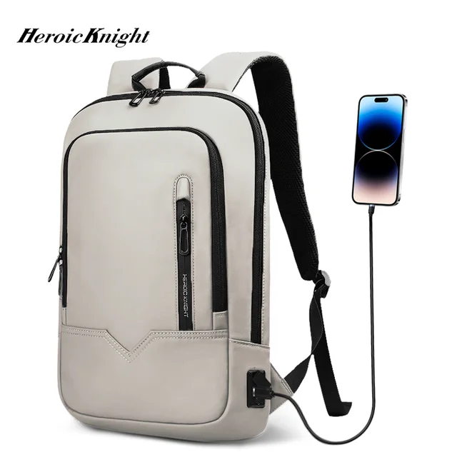 Heroic Knight Men's Daily Laptop Backpack Lightweight Minimalist Commute Office Daypack Women Waterproof Business Trip Schoolbag Heroic Knight Men's Daily Laptop Backpack Lightweight Minimalist Commute Office Daypack Women Waterproof Business Trip Schoolbag