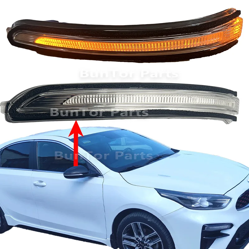 Car Wing Mirror Indicator For KIA CERATO/K3 2019 2020 2021-2025#87614-M6000 87624-M6000 LH or RH Side Mirror Turn Signal Blinker