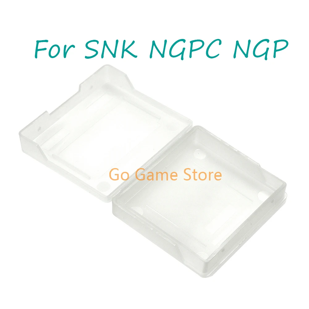 Caja de almacenamiento de plástico transparente para tarjeta de juego, carcasa protectora de cartucho para SNK NEO GEO Pocket, NGPC, NGP, 1 unidad