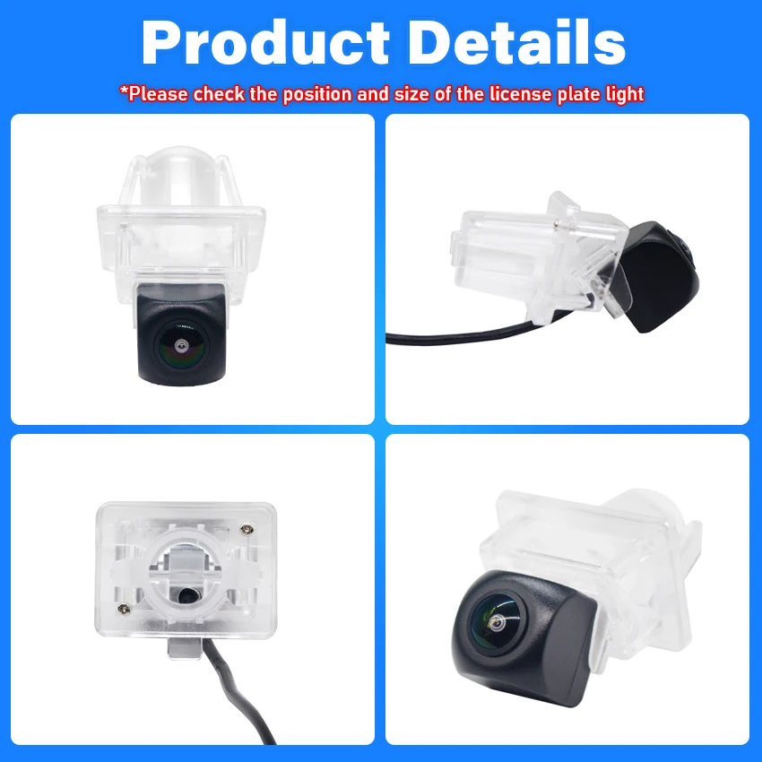 Wireless Backup Camera For Mercedes Benz E Class W212 W207 C207 W204 E200 E230 E250 Car Rear View Reverse Camera HD Night Vision
