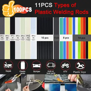 Vylepšená svářečka plastů 220W / 50W 2 v 1, sada pro svařování plastů, horká sešívačka, páječka, sada pro opravu nárazníků automobilů 6 nejlepší prodej nástroj pro tavení plastů - №3