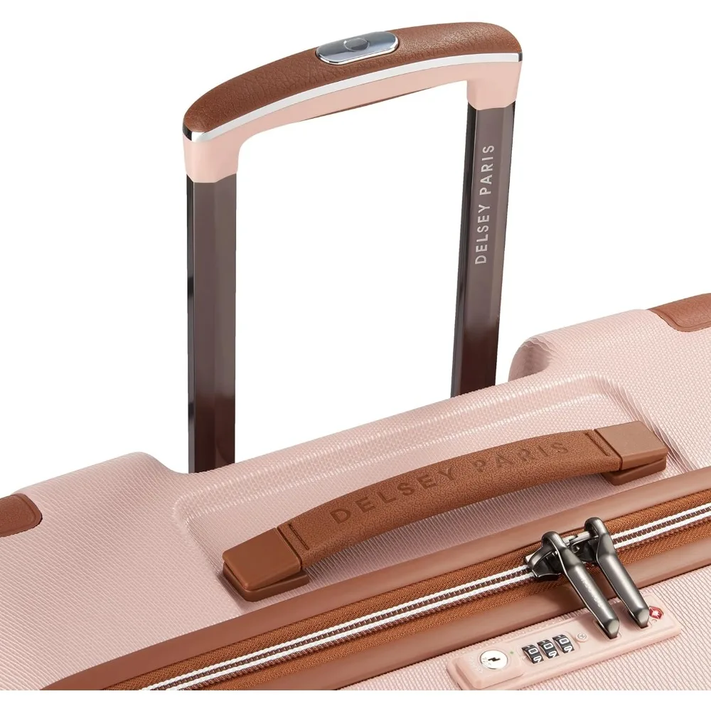 Equipaje giratorio grande de 28 pulgadas en color rosa rubor con tecnología Air 2.0 - Maleta de viaje estilo Chatelet