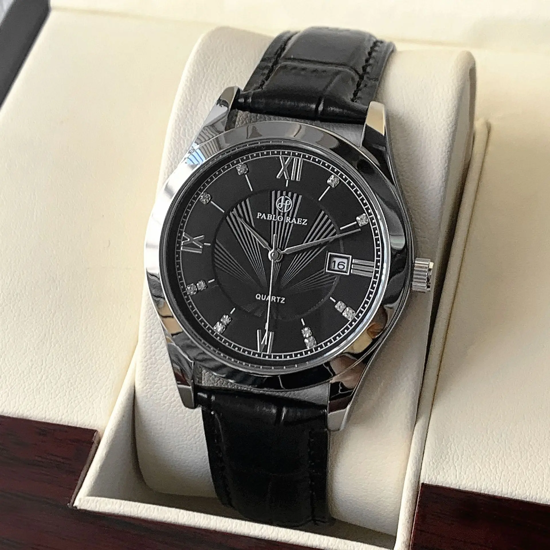 

ZH116 Модные повседневные мужские часы с темпераментным календарем, водонепроницаемые кварцевые часы, деловые часы, подарок, часы для мужчин