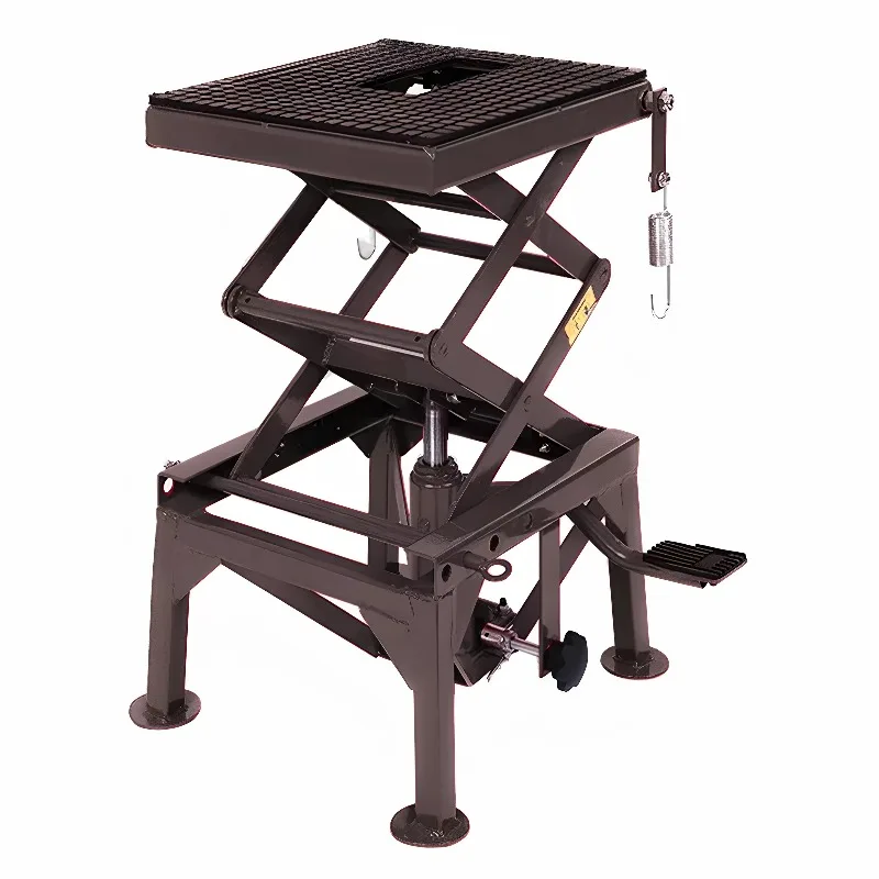 Off Road Motorcycle High Lift Lifting Platform Hydraulic Jack Handling Vehicle Maintenance and Replacement