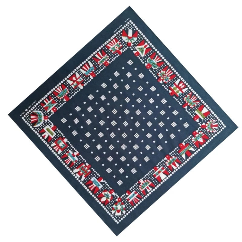 Paisleys Print Bandanas Handkerchief Multipurpose Unisex Neckerchiefs Headwear for Outdoor Use Dropshipping