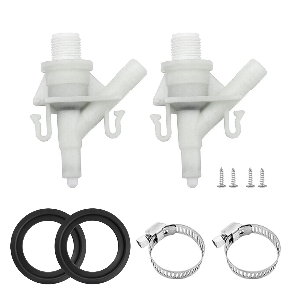 

2 Pack Water Valve Kit Replacement for Sealand Dometic 300 310 320 Leak-Proof Upgraded RV Toilet Fill Valve Replacement Kit