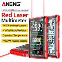 Multimeter Laser Measuring Detector ANENG 622A/622B 10A Meter Current Ammeter Voltmeter Hz Capacitance Ohm NCV Multimetro Tools