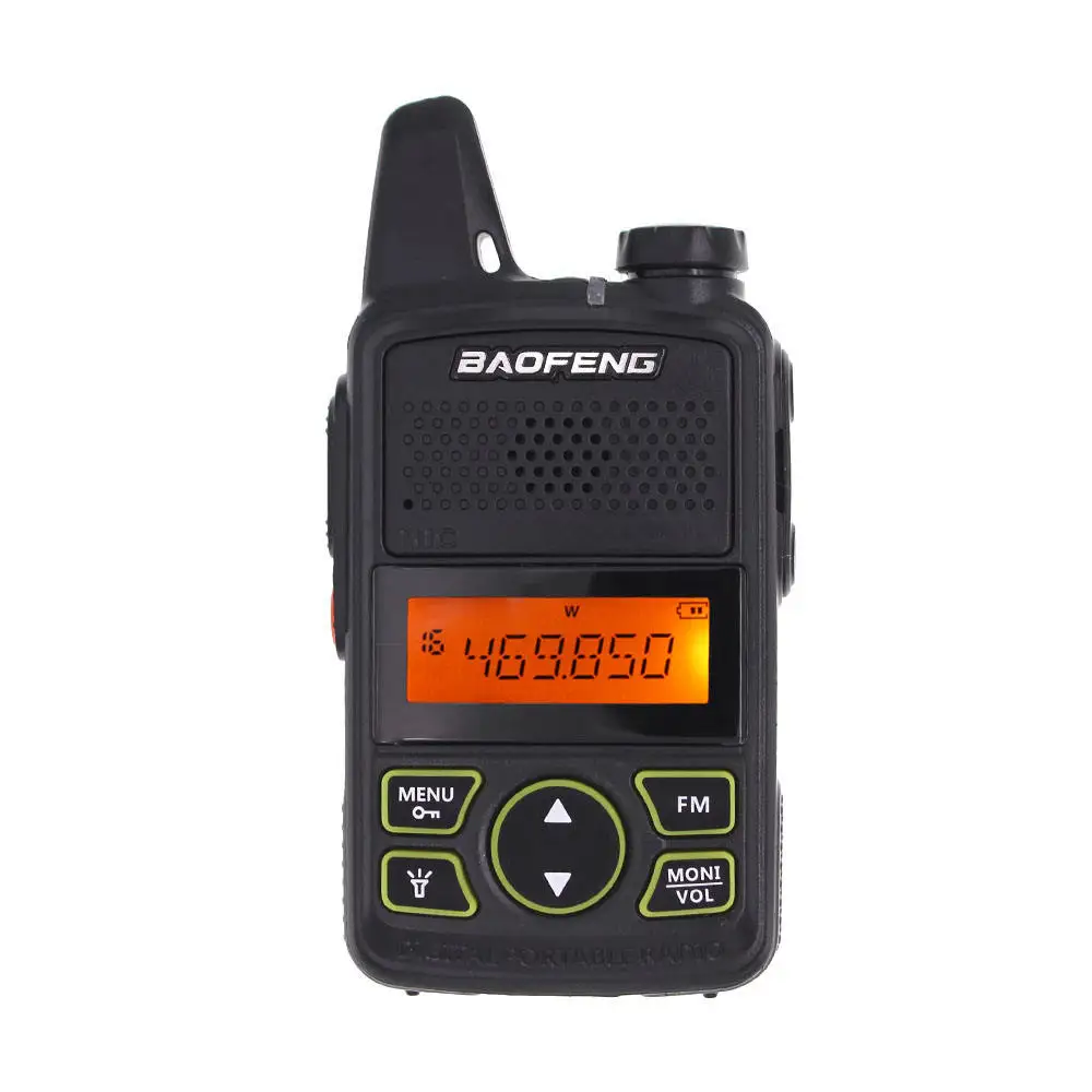 Baofeng BF-T1 Mini Child Walkie-talkies Transceiver Amateur Two-way Radio 5W Portable FM   UHF 400-470MHz For Kids Toy CB Radio