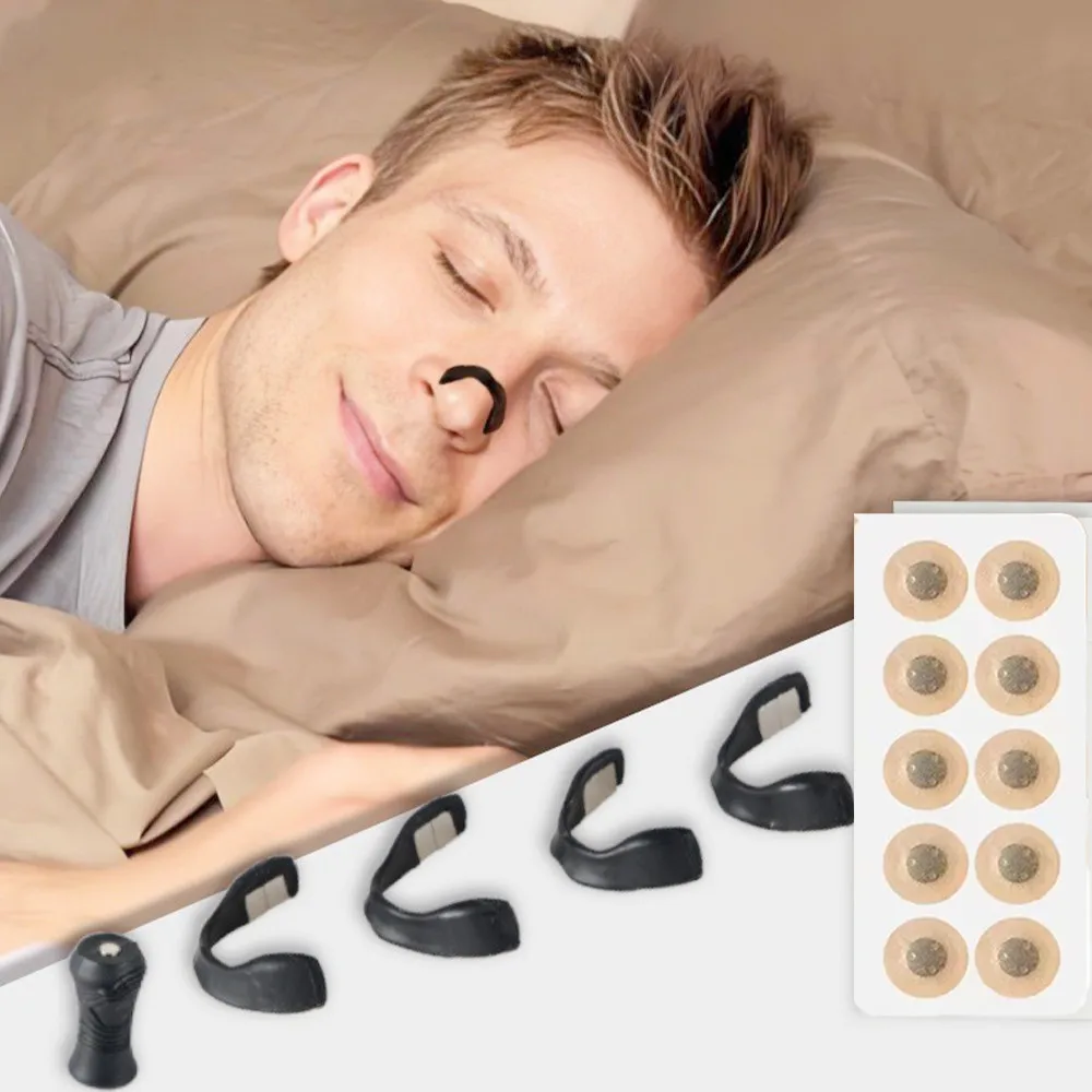 Dispositivo Nasal Ajustável Anti Ronco Para Melhor Respiração e Conforto ao Dormir