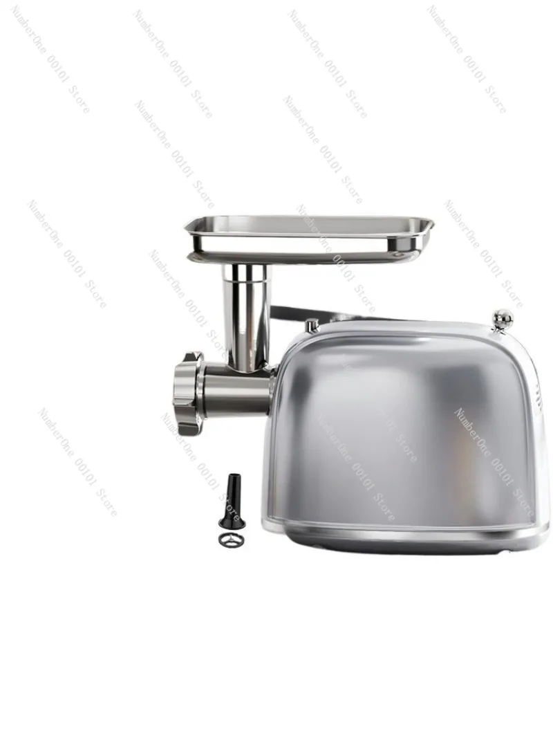 Small Electric Meat Grinder for Home Use, Multi-function Sausage Stuffer with High Power Commercial Performance