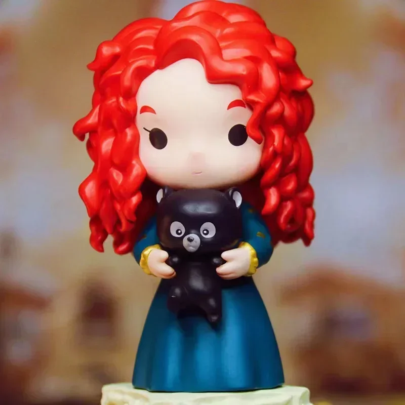 Disney Pixar Brave Merida Action Figure Toys Disney Merida Princess Girls Anime Figure Dolls Decoration Model Toys Gifts