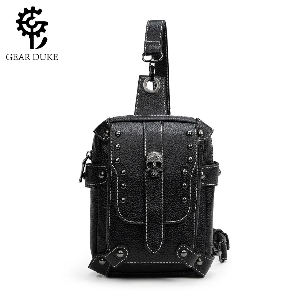 

New handbag for women, European and American foreign trade, steampunk single shoulder crossbody bag, women's motorcycle, mobile