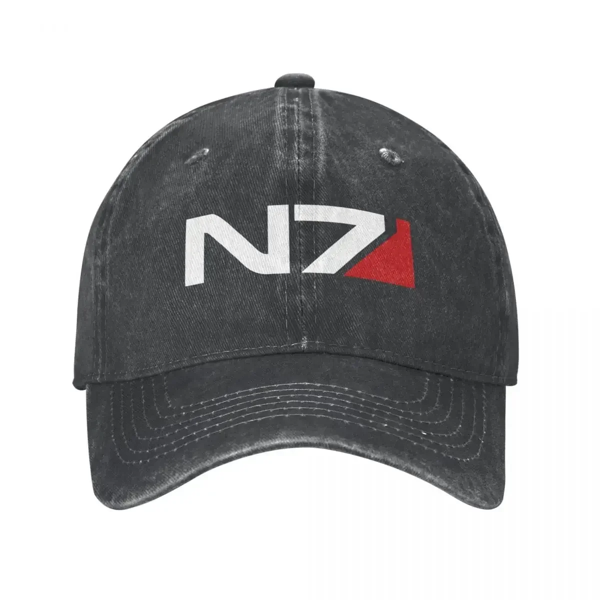Mass Effect N7 Baseball Caps for Men Women Vintage Washed Cotton Dad Hats Print Snapback Cap Hat