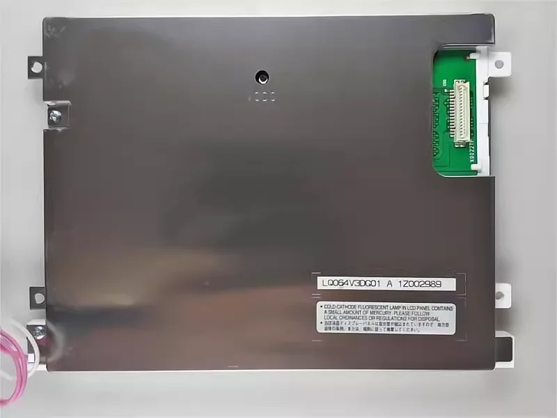 NEW Original 6.4'' 640*480 262K	CCFL TTL For  LQ064V3DG01 LCD Screen Display in stock