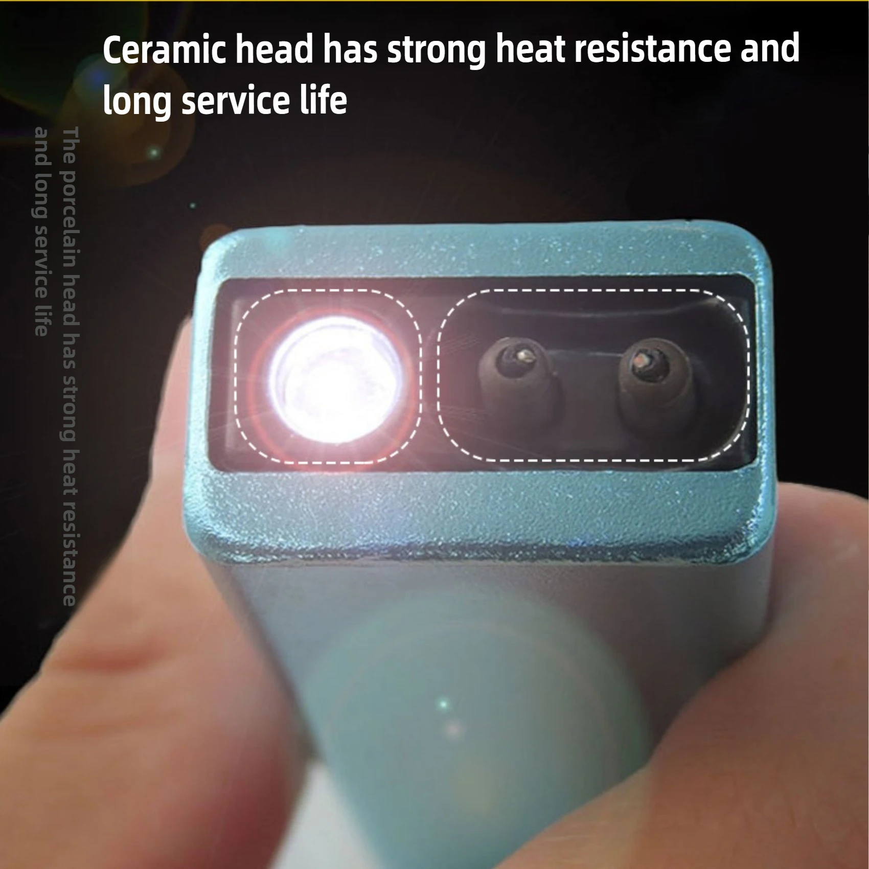 ولاعة معدنية محمولة قابلة لإعادة الشحن عبر USB، ولاعة قوس واحدة، بلازما عديمة اللهب، أداة دفاع عن النفس المختارة للرجال #2