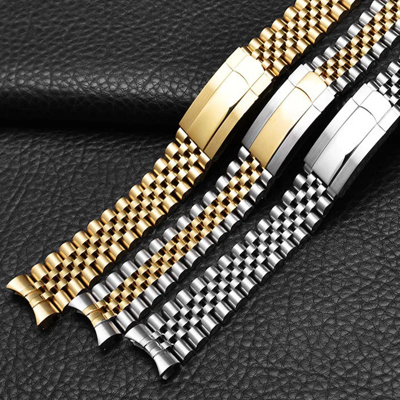 

904 Stainless Steel Watch Strap Luxury Watchbands 20mm For Rolex Oyster Perpetual Datejust DAYTONA SUBMARINER Watch Bracelet