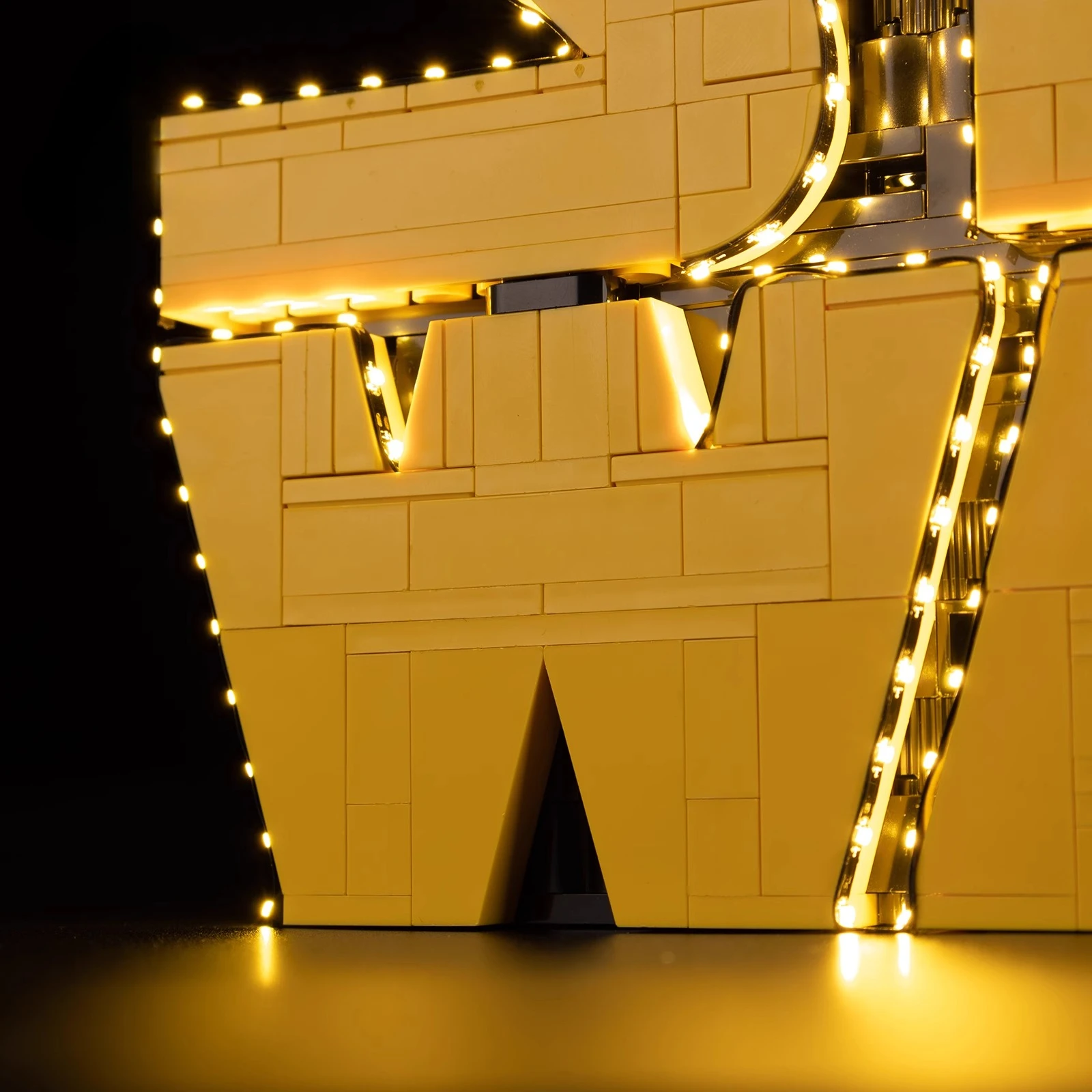 Not Include Model LED Light Set for Brick-Built Star Logo 75407 Building Blocks Bricks DIY Lamp Toys Set
