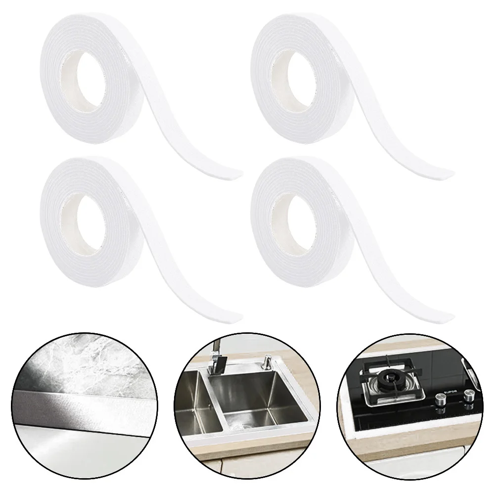 Water absorbing strips for windows sinks countertops 24 rolls 4 meters each felt tape moisture absorption easy to use
