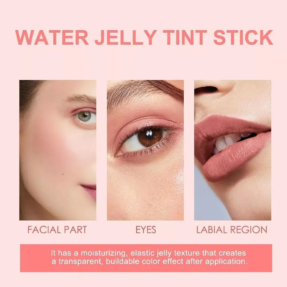 4 couleurs Blush Stick baume à lèvres fard à paupières 3-en-1 multi-usage mat Blush hydrater éclaircir brillant à lèvres yeux joue lèvres multi-usage