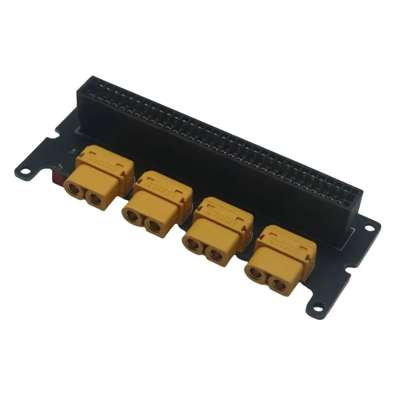 CSPS Power Take-off Board, 4-Channel XT60 Output with Switch,Compatible with Open Source Box,for 460W/750W/1200W CSPS Server PSU