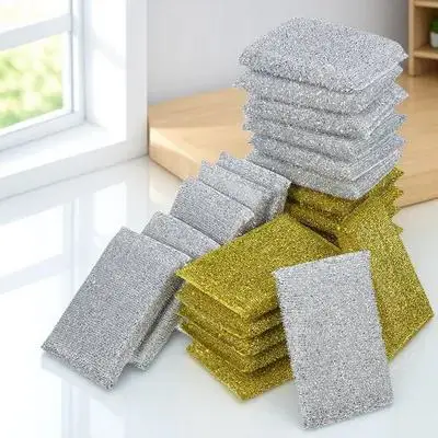 

24 Pcs Sponge Mat Dishwashing Blocks Sponges Cleaning for Household Scouring Pad