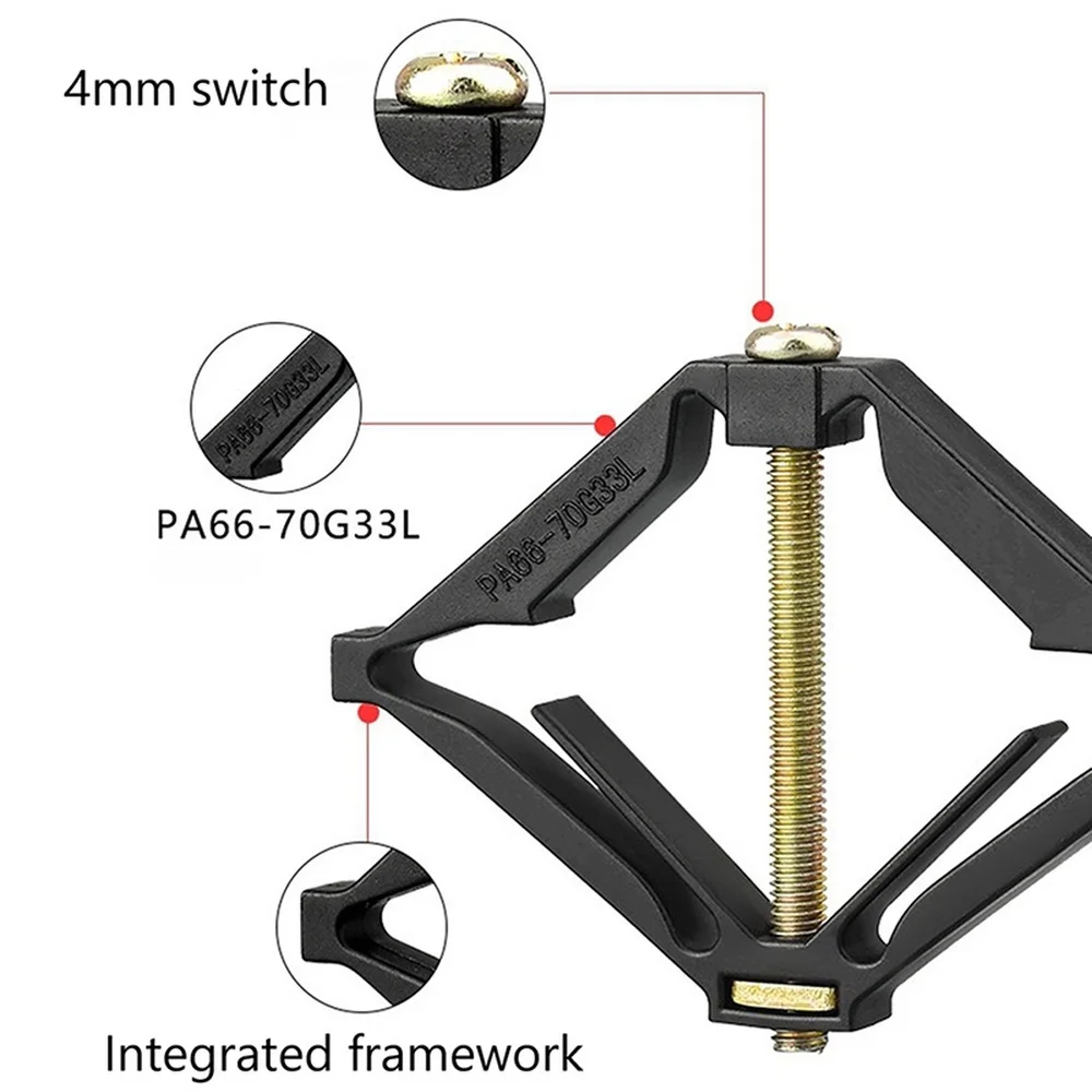 10pcs 86mm Cassette Repairer Dark Wall Box Repair Screw Plug Switch Old Socket Boxes Replacement Fixed Repair Box Support Rod