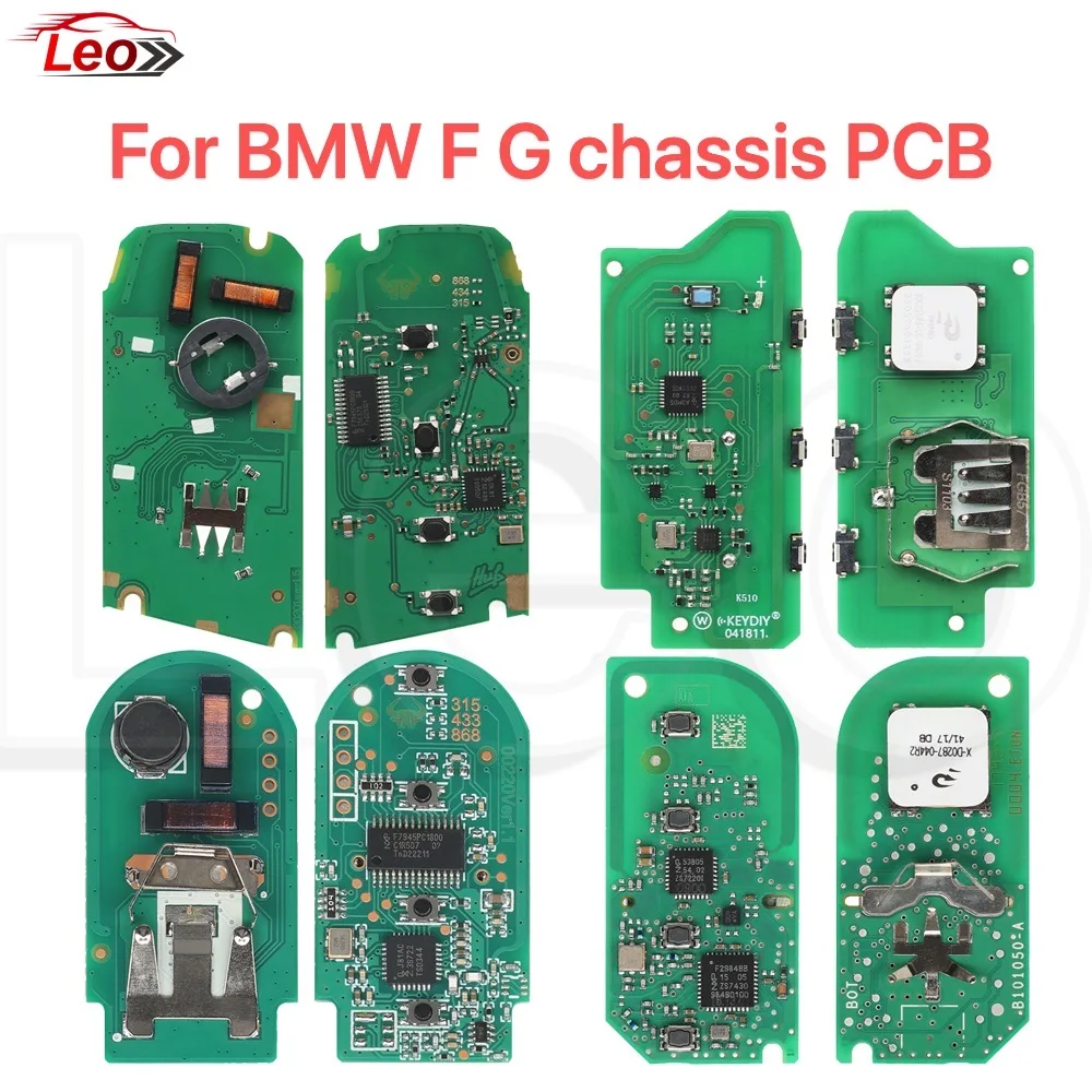 

Плата Leo для BMW (шасси F, G, U) 315/433/868 МГц, 49-чип PCF7945, только для BMW FEM BDC CAS4 CAS4+ серий 1, 3, 5, 7
