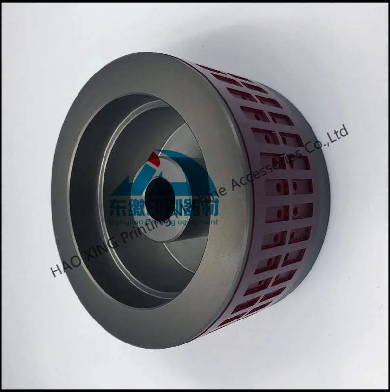 for MBO Folding Machine Replacement Spare Parts Suction Wheel 105*55*20MM Suction Wheel Belt Wheel High Quality